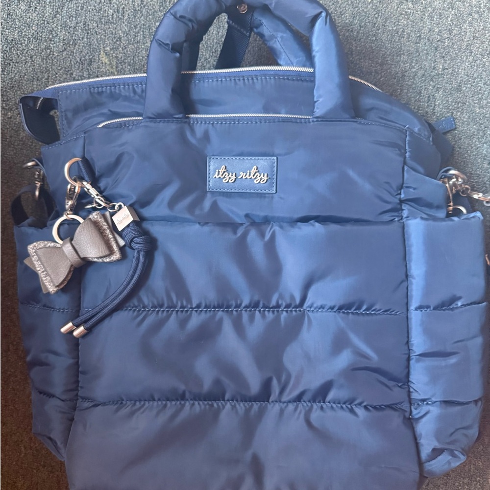 Itzy Ritzy Blue Kids Backpack